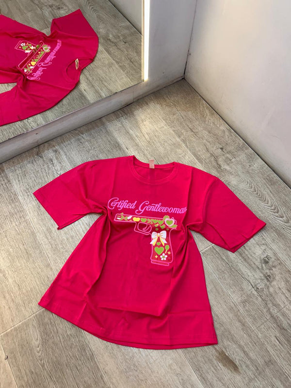 Graphic Comfort Tunic Tee