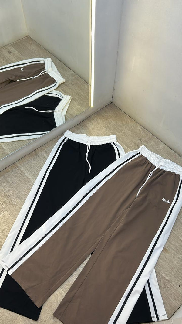 Contrast Stripe Track Pants