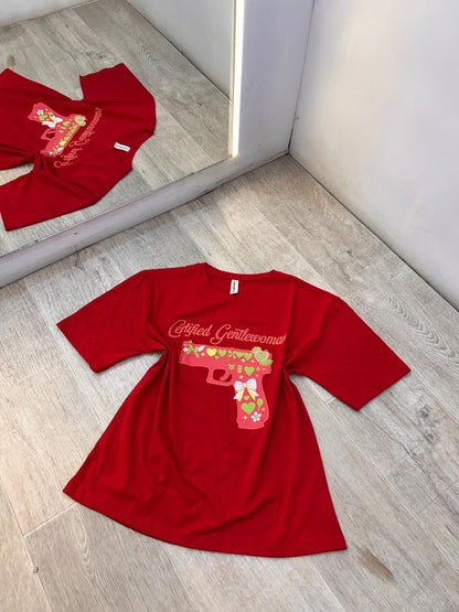 Graphic Comfort Tunic Tee