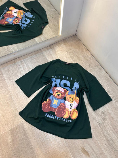 Graphic Comfort Tunic Tee